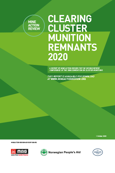 Clearing Cluster Munition Remnants 2020