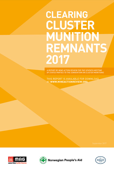 Clearing Cluster Munition Remnants 2017