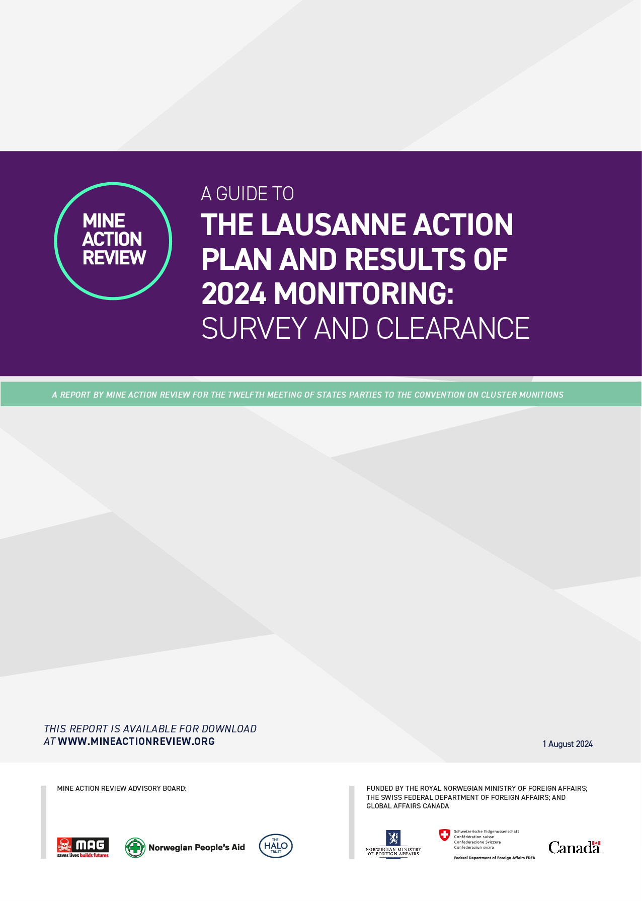 Guide to the Lausanne Action Plan and Results of the 2024 Monitoring