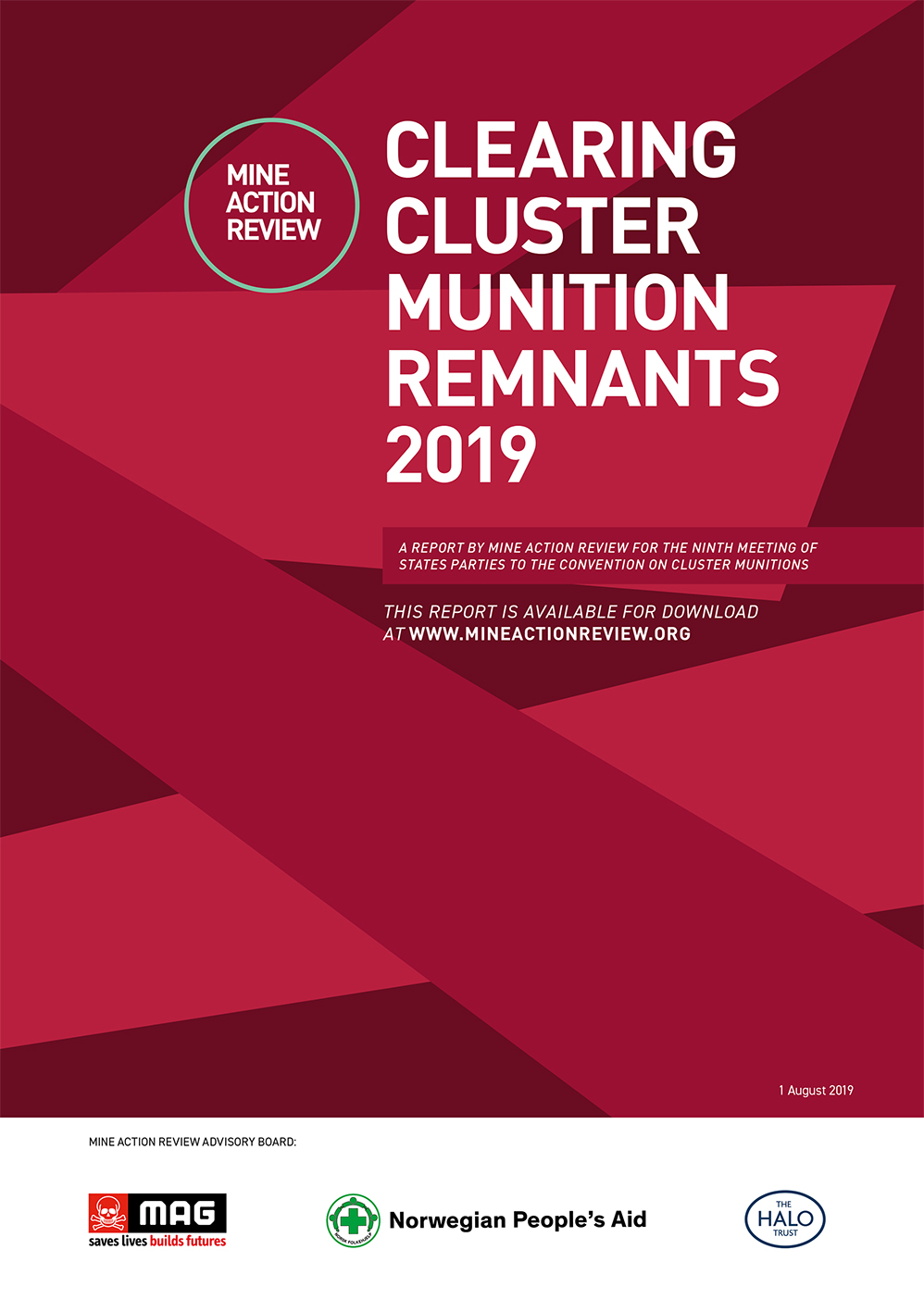 Clearing Cluster Munition Remnants 2019