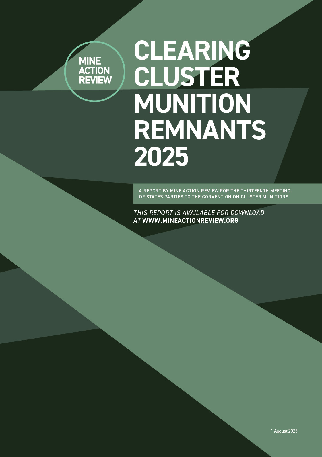 Clearing Cluster Munition Remnants 2025