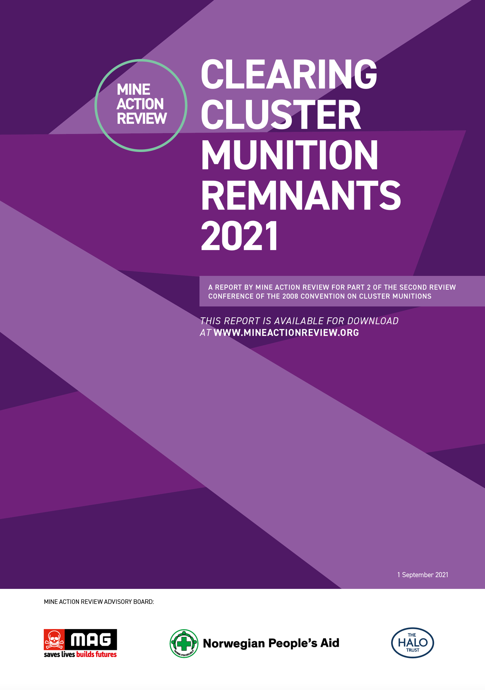 Clearing Cluster Munition Remnants 2021