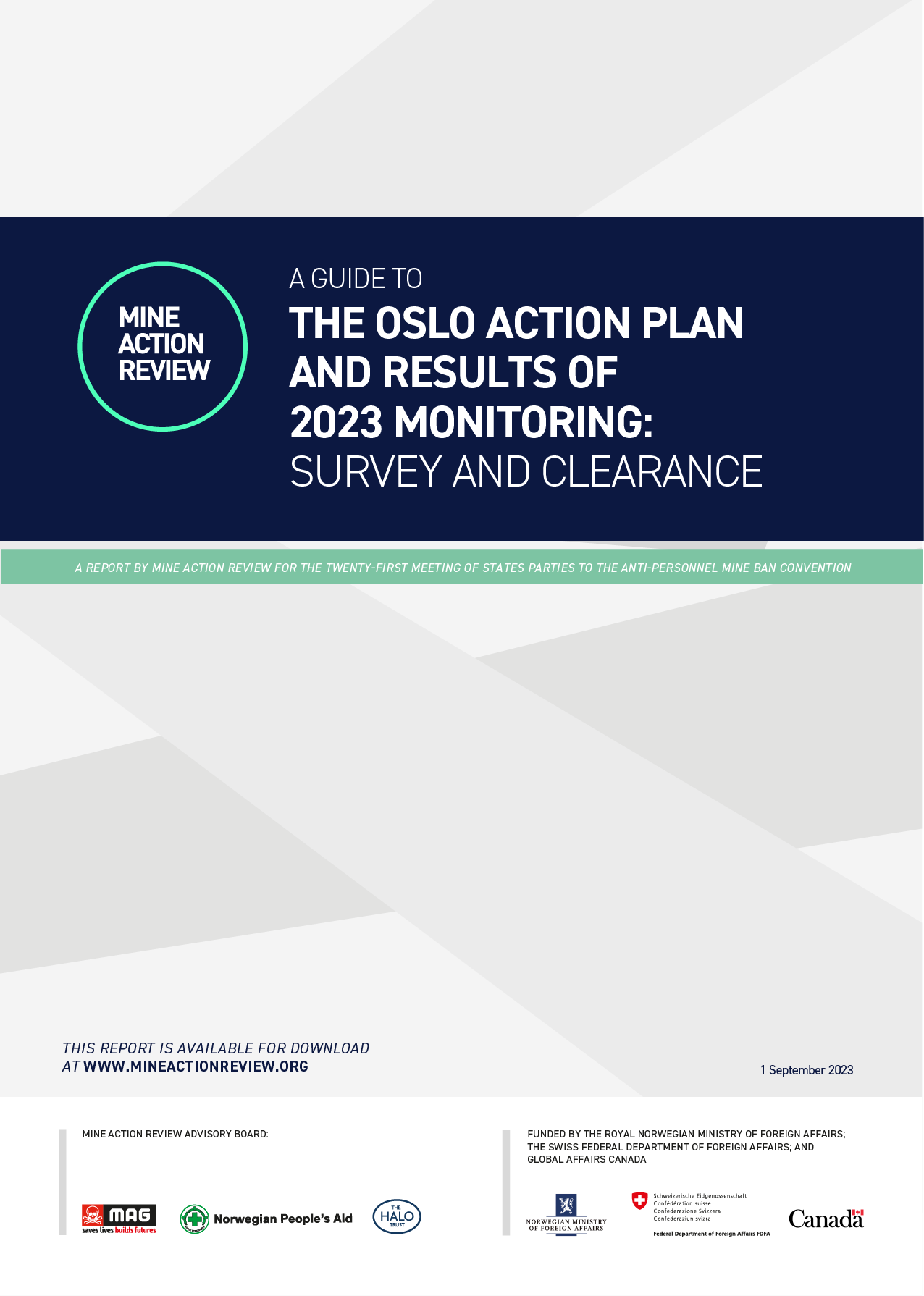 Guide to the Oslo Action Plan and Results of the 2023 Monitoring