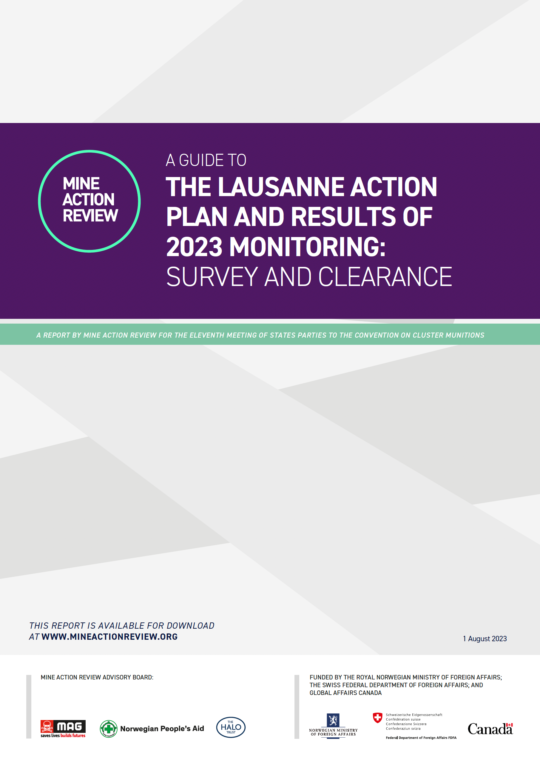 Guide to the Lausanne Action Plan and Results of the 2023 Monitoring